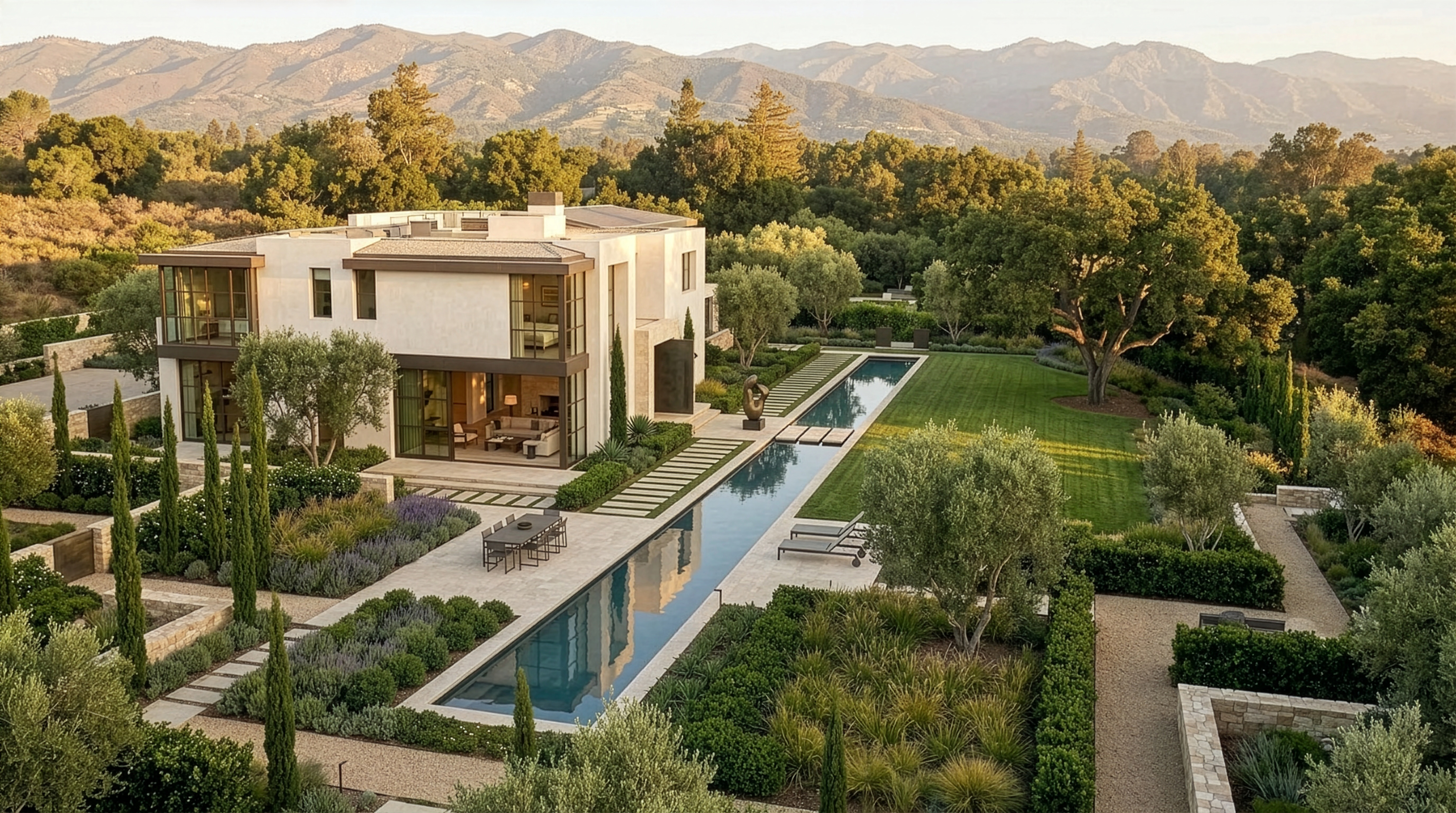 Casa Valmont — Aerial