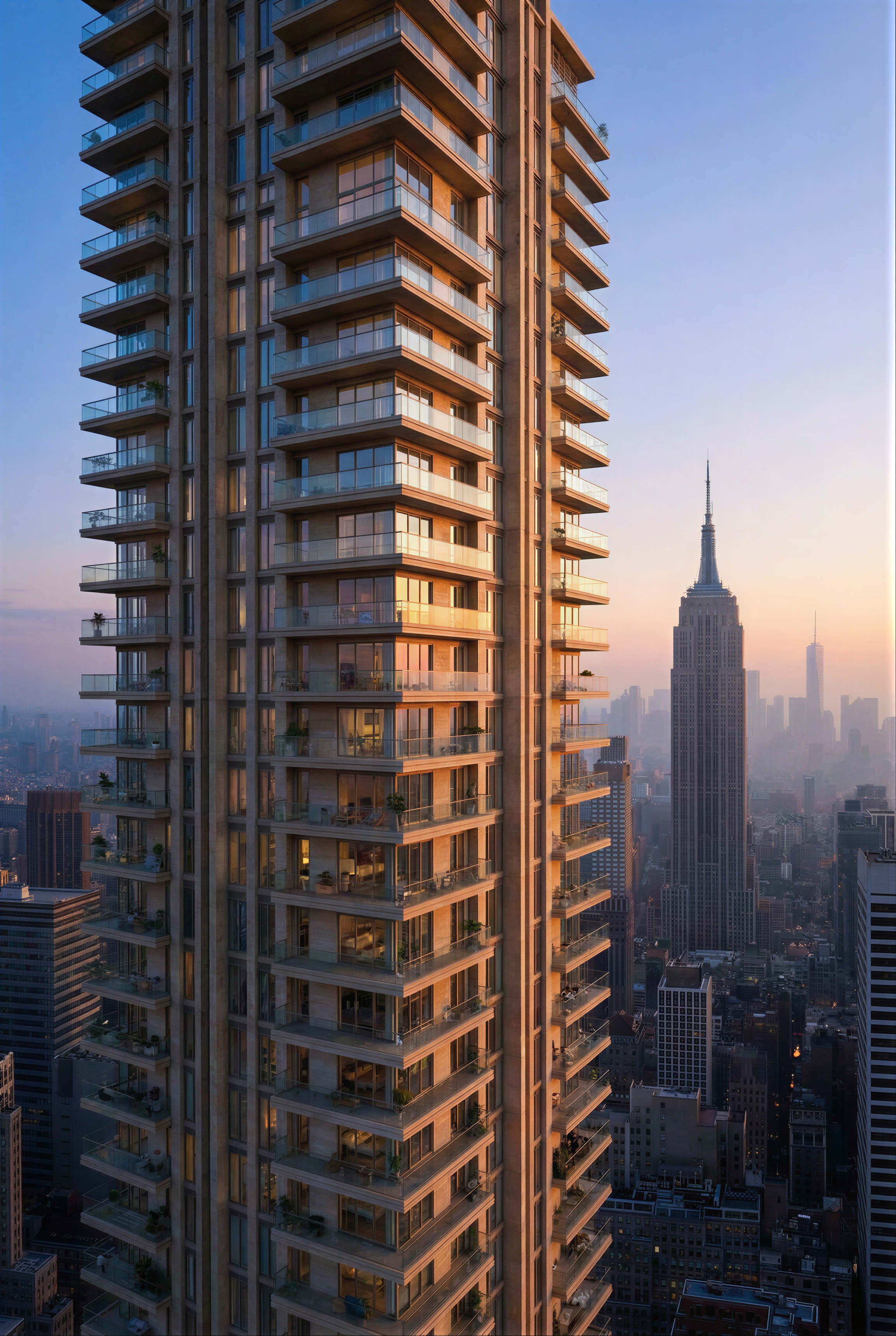 Aurum Tower — Closeup